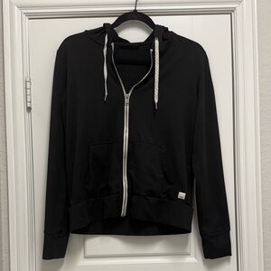 Women’s Vuori Black Zip-Up Hoodie